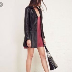 Reformation Edgewear leather Jacket